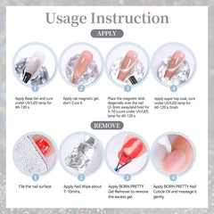 Born Pretty finished manicure on hands in lifestyle setting highlighting glossy professional look