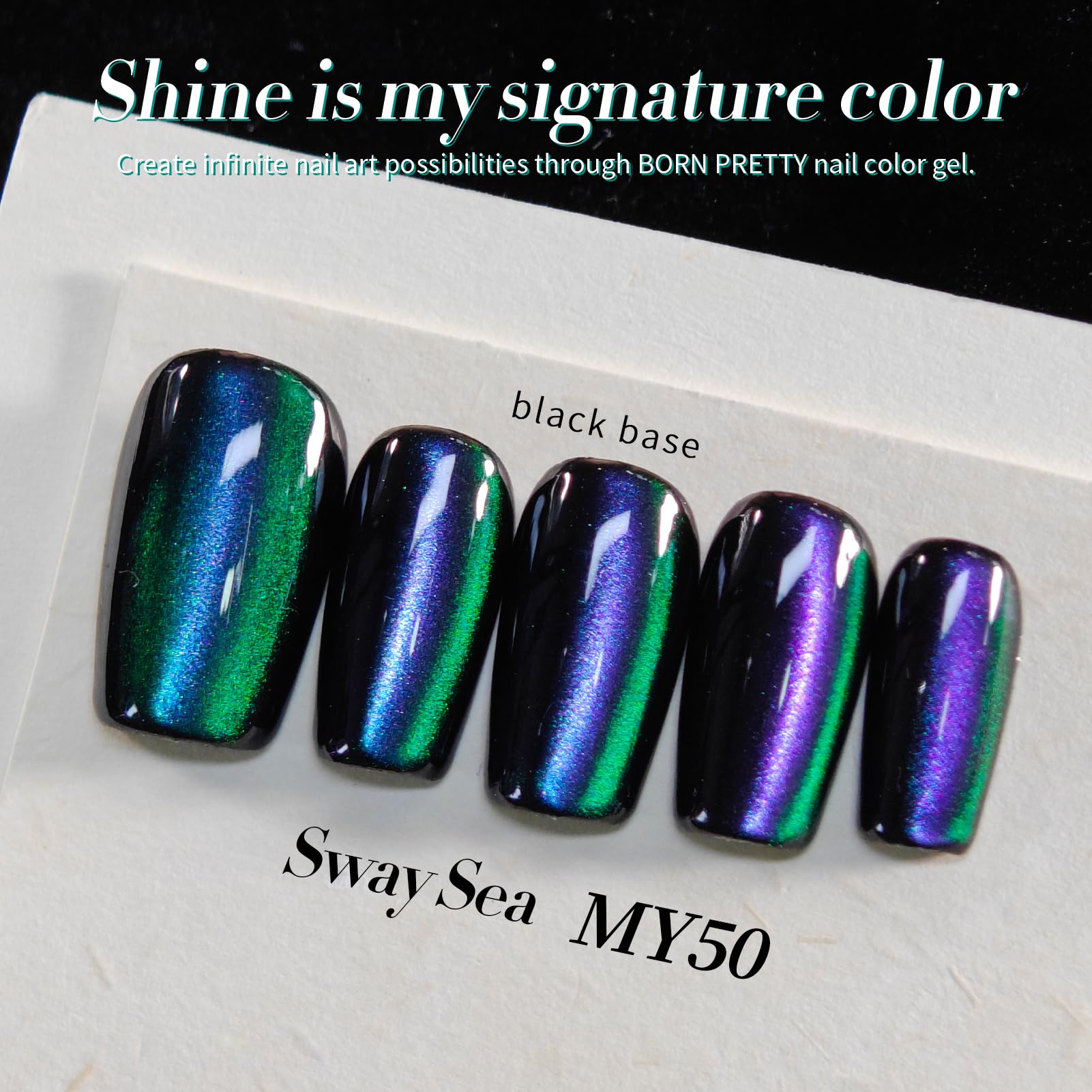 Born Pretty lifestyle party setting with polished hands showcasing festive, eye-catching nails