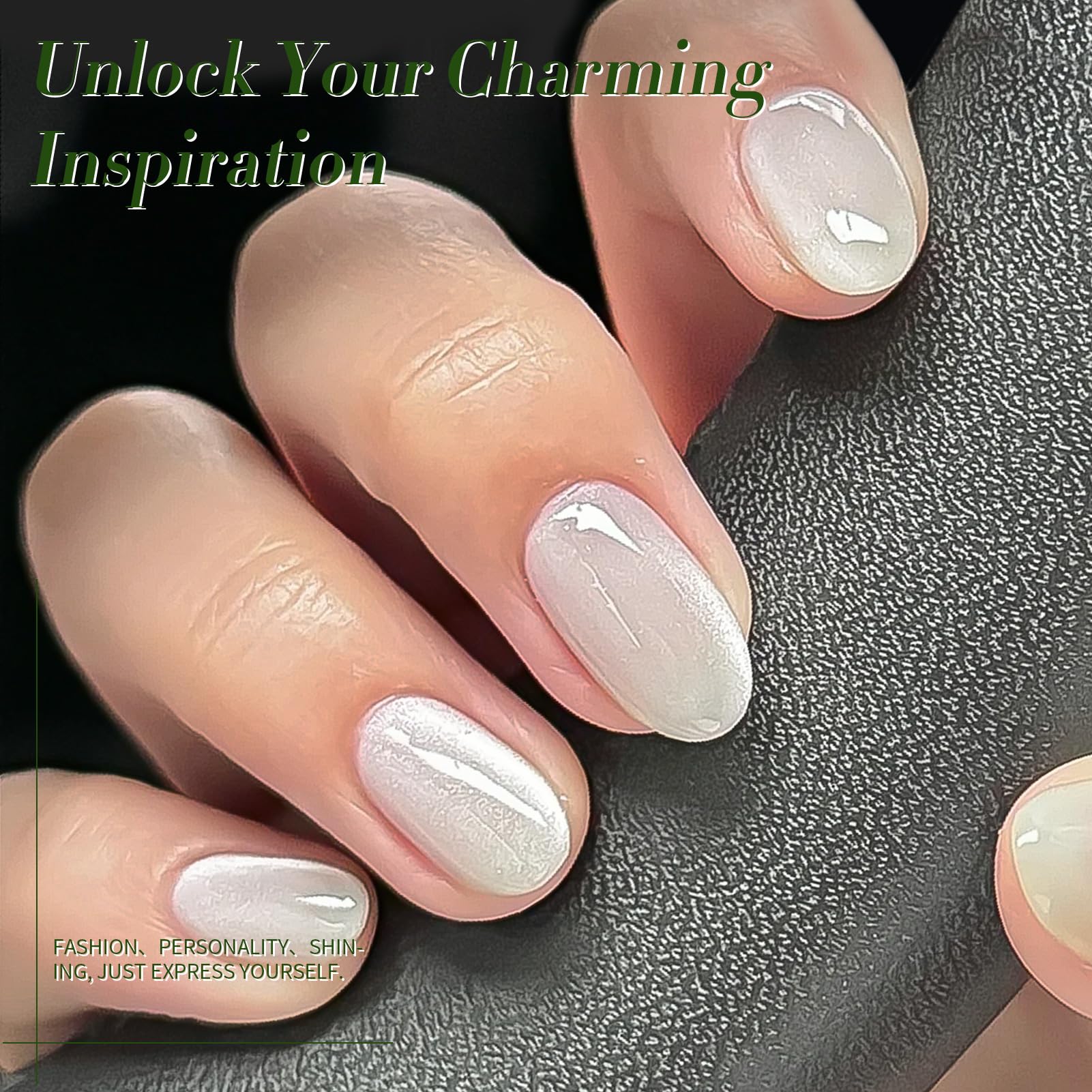 Born Pretty magnet held near wet polish showing cat-eye effect for striking depth