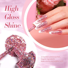 Born Pretty polished nails in a party setting showing festive confidence
