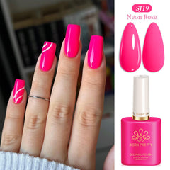 Born Pretty neon used as a nail art accent for bold design contrast