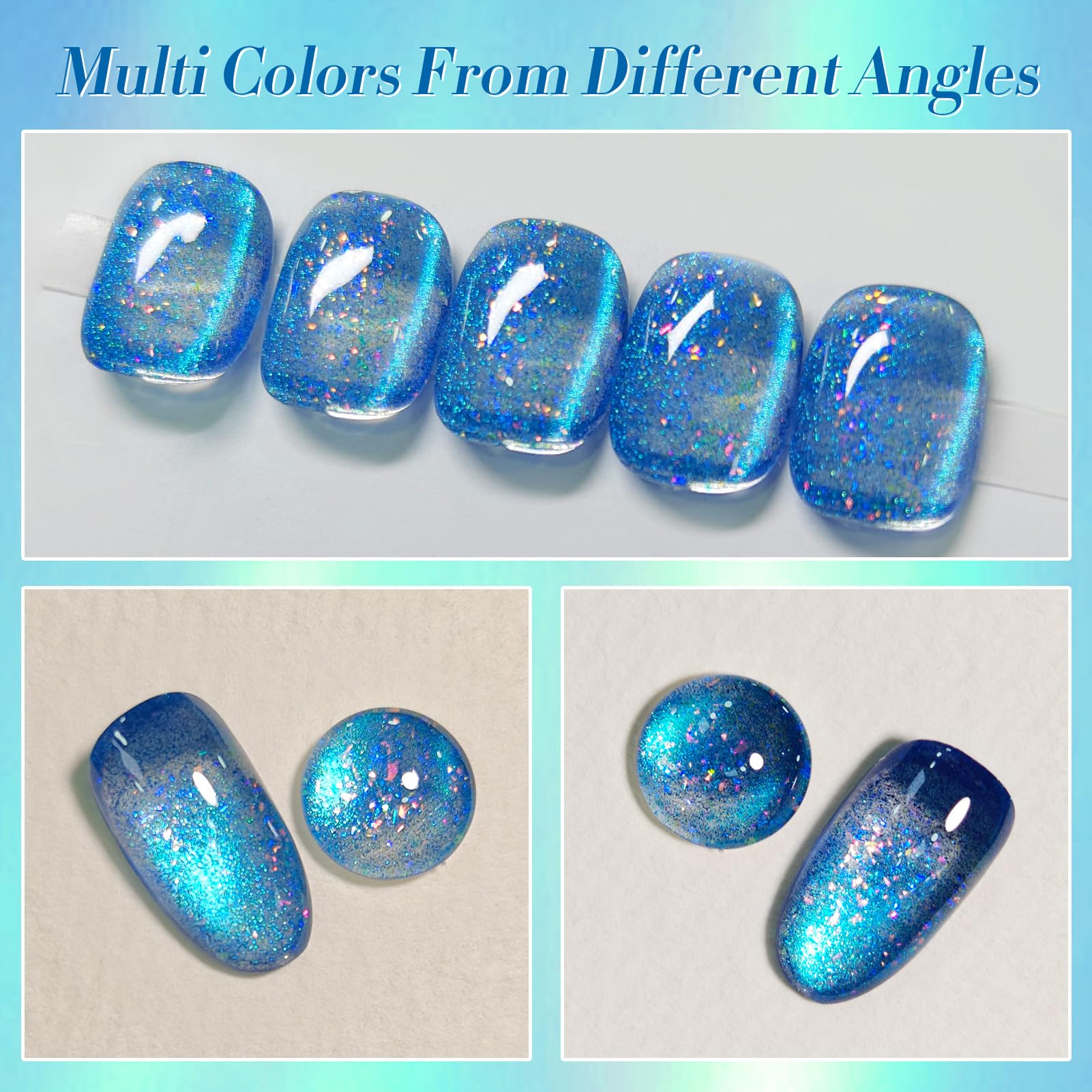 Born Pretty nail art accent set with rhinestones showing versatile design options benefit