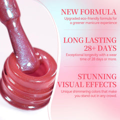 Born Pretty magnet held above nail during application for fast cat-eye benefit
