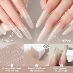 Born Pretty nine nude shades open palette for versatile gradients