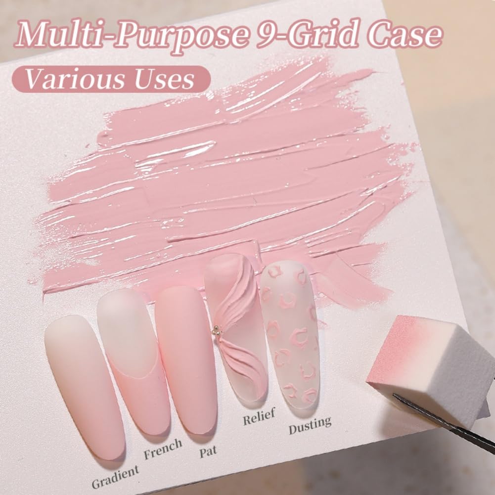 Born Pretty ombre sponge set displayed for seamless blending and fades