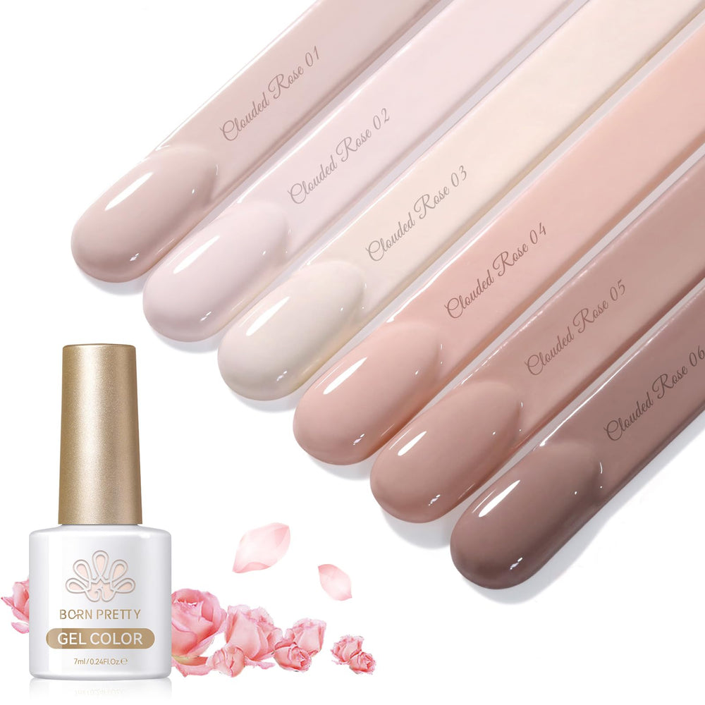 Born Pretty brush open from bottle showing smooth gel application benefit even coverage