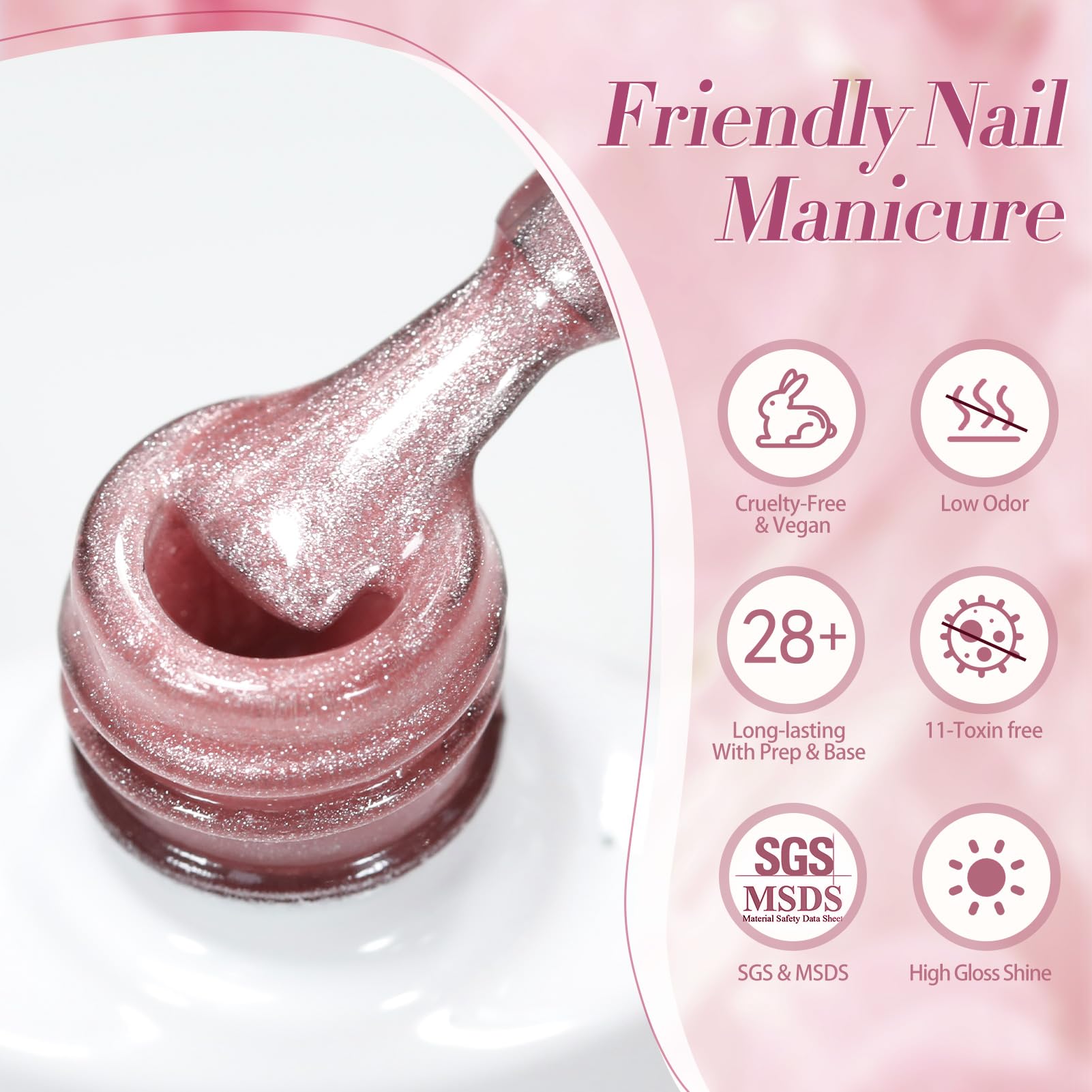 Born Pretty brush with open cap applying smooth stroke for even coverage benefit