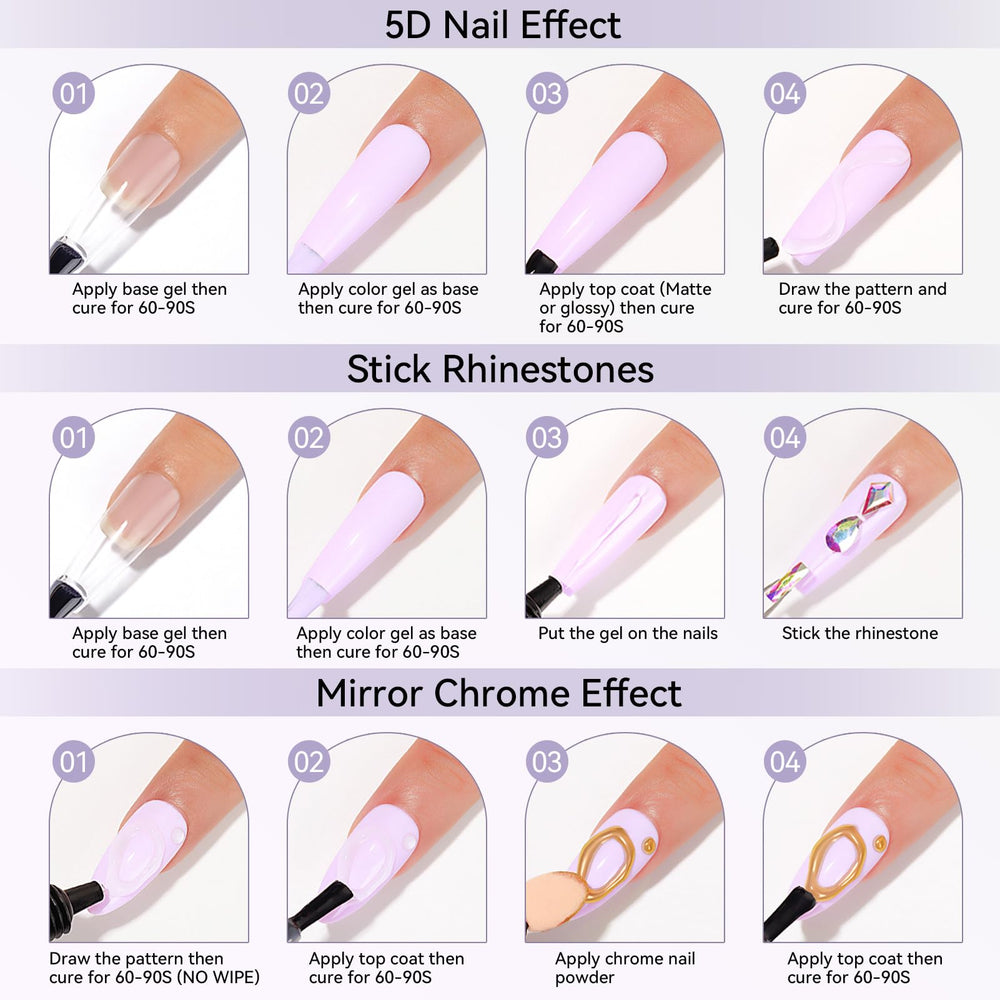 Born Pretty packaging and label view highlighting product name and usage details