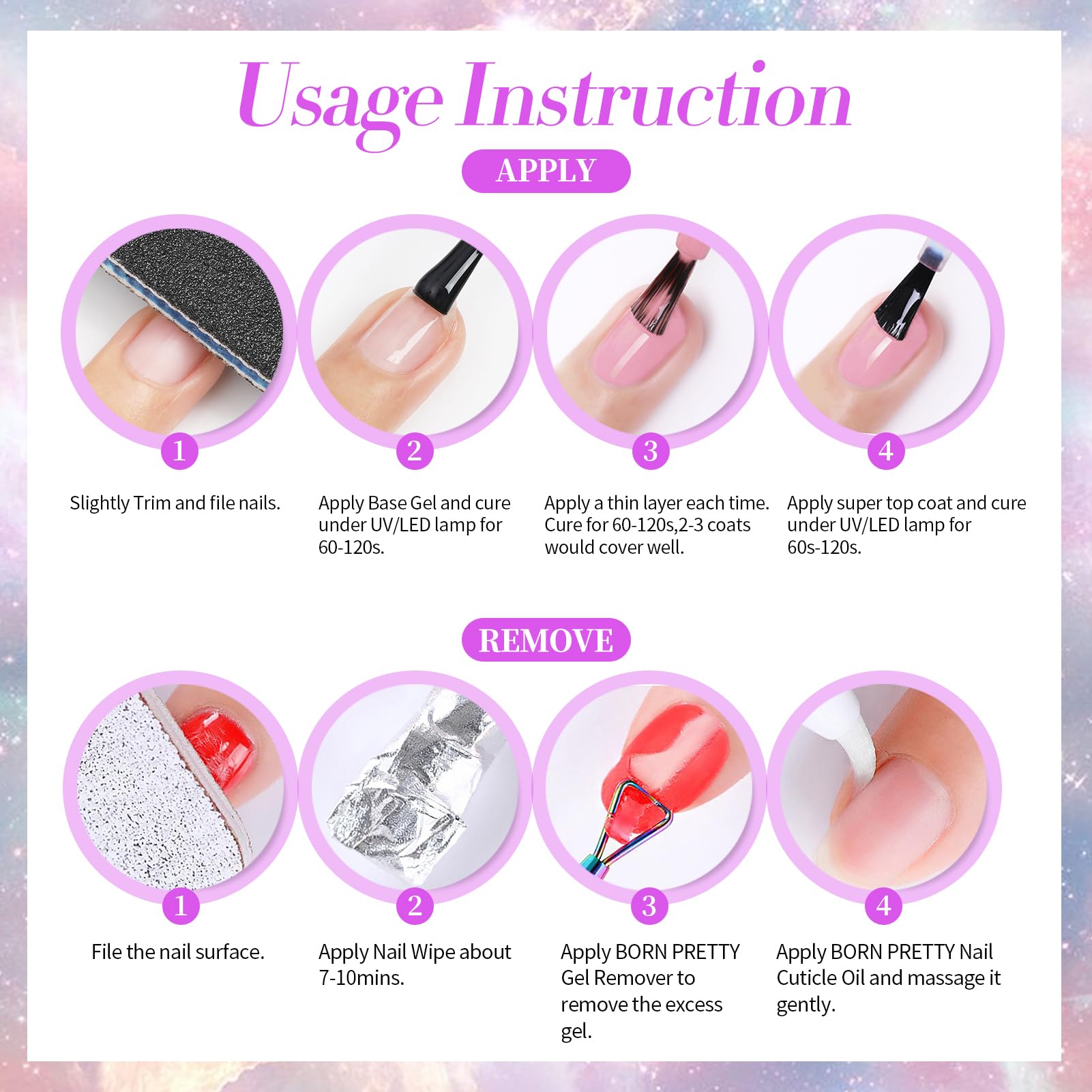 Born Pretty lifestyle manicure at a party demonstrating eye-catching sparkle benefits