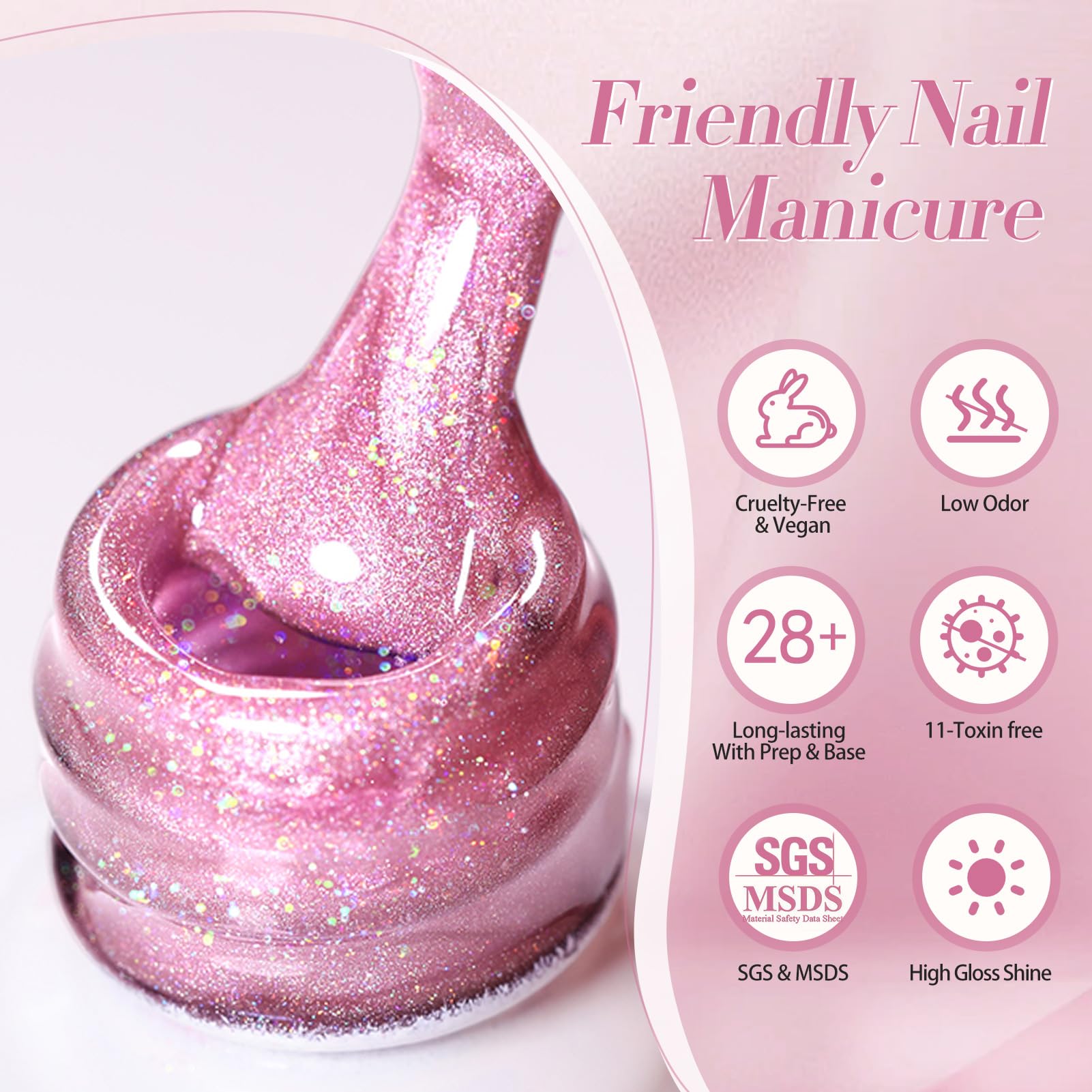 born pretty bottle inside a salon kit with tools showing professional use benefit: salon-ready