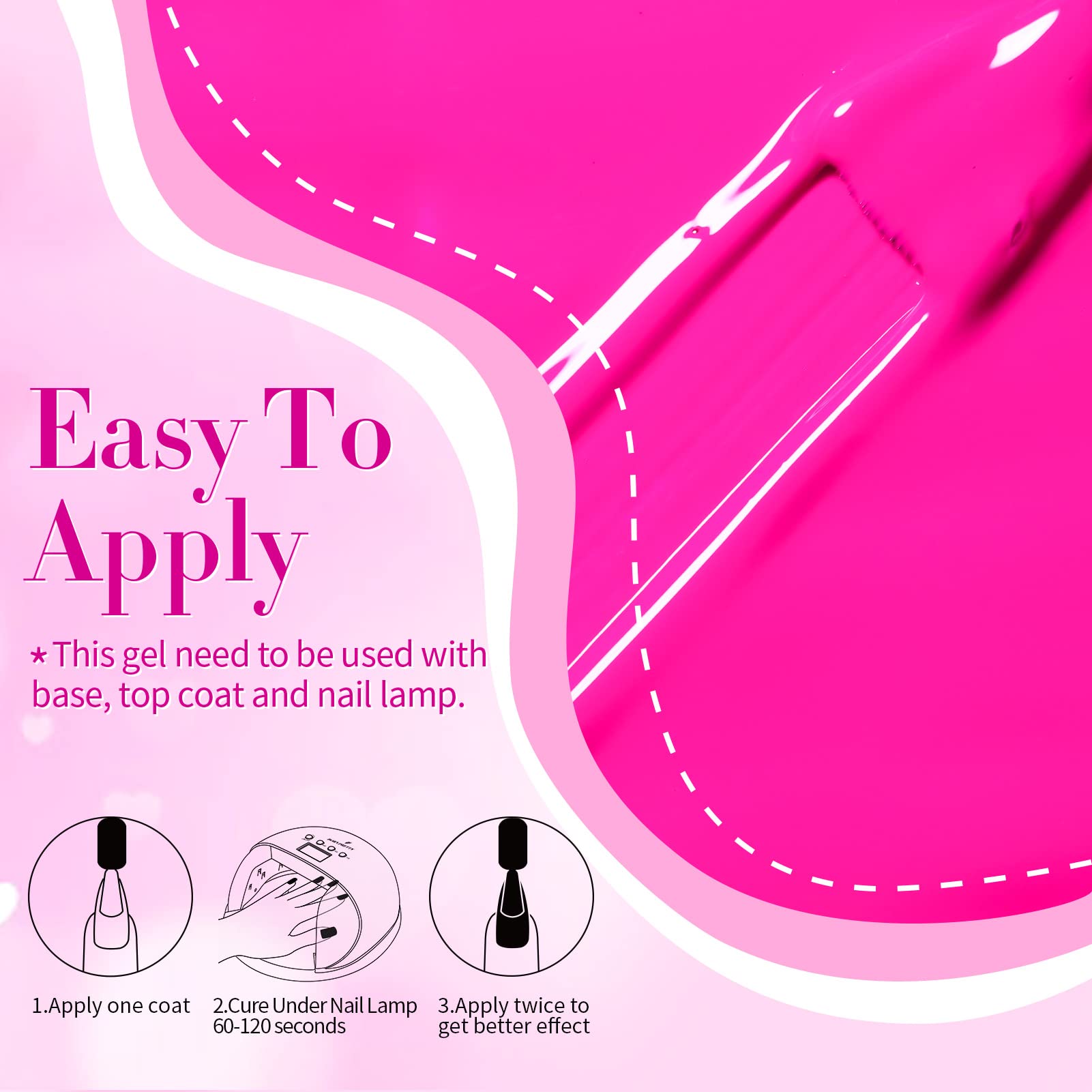 Born Pretty soak-off removal demonstration showing safe acetone removal method