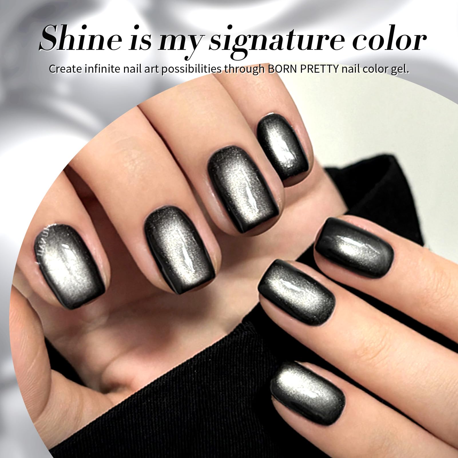 born pretty salon diy lifestyle scene showing at-home professional results