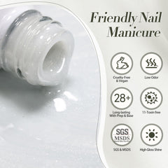 Born Pretty salon-style manicure lifestyle shot showing professional-looking results