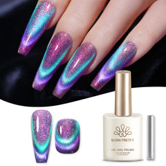 Born Pretty salon manicure lifestyle shot displaying finished nails for professional impact