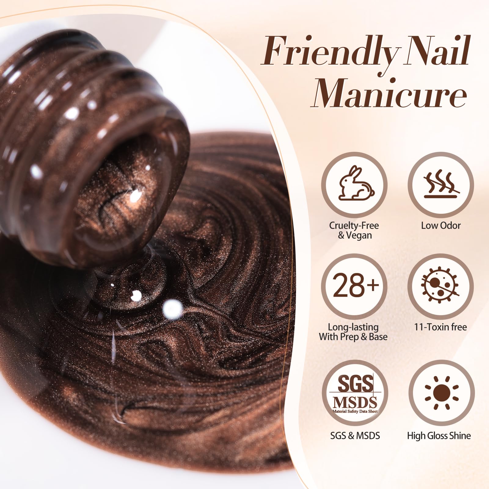 Born Pretty in-salon technician applying gel for professional-quality finish