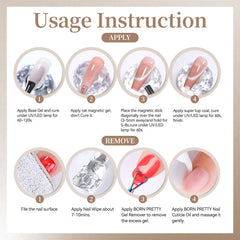 Born Pretty 15ml bottle next to coin, compact travel-friendly size