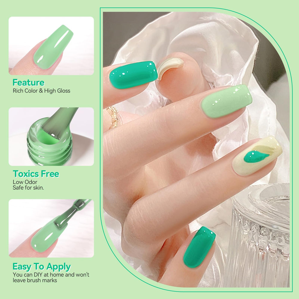 Born Pretty 7ml bottle scale comparison showing compact travel-friendly size