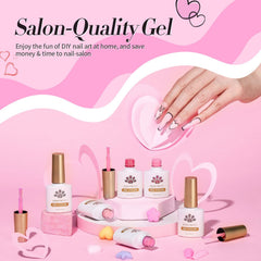 Born Pretty size comparison with hand showing 7ml bottle scale and travel-friendly benefit