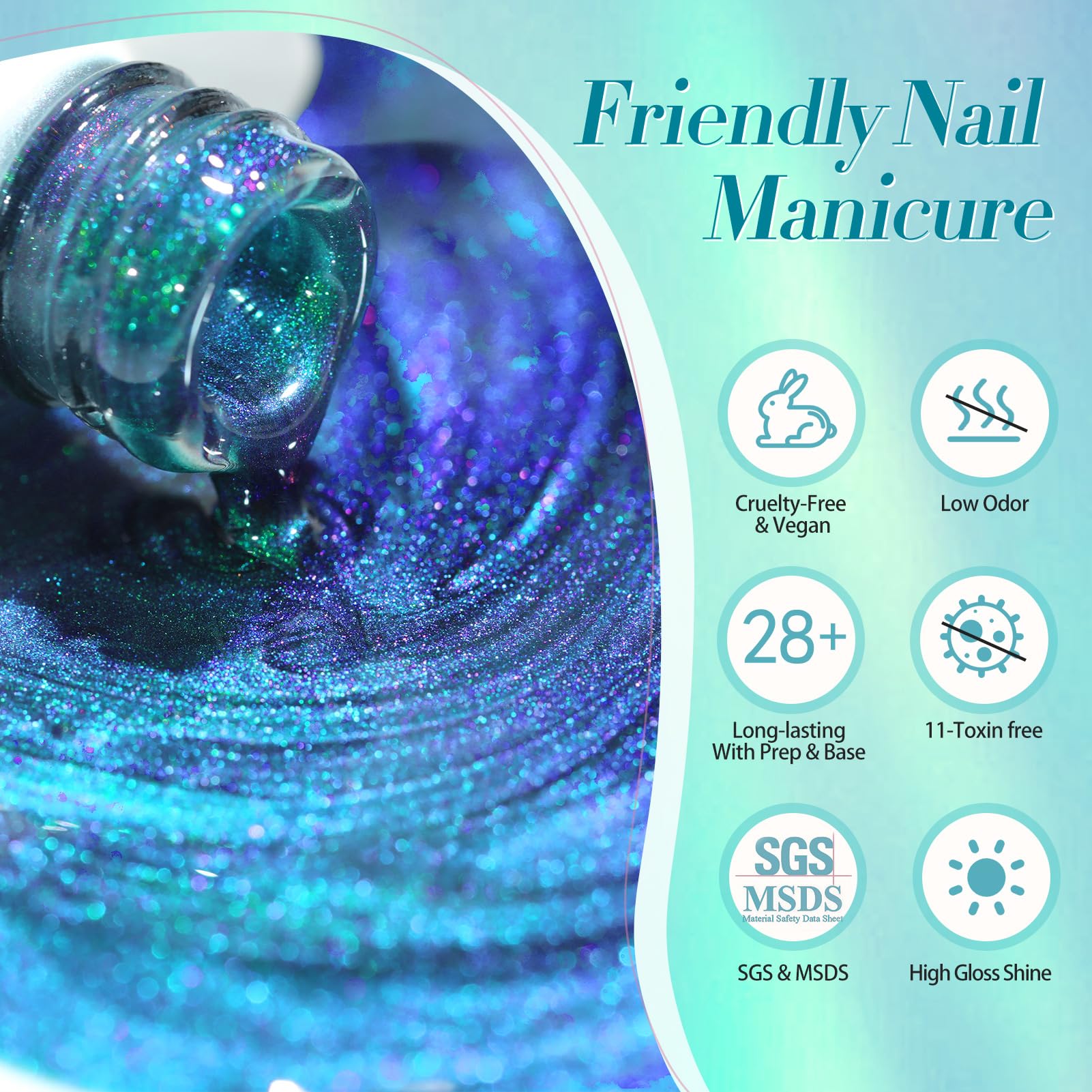 Born Pretty manicure lifestyle scene showing salon-quality at-home benefit