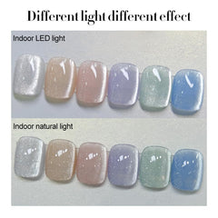 Born Pretty shade array flatlay of pastel colors, highlighting coordinated color choices