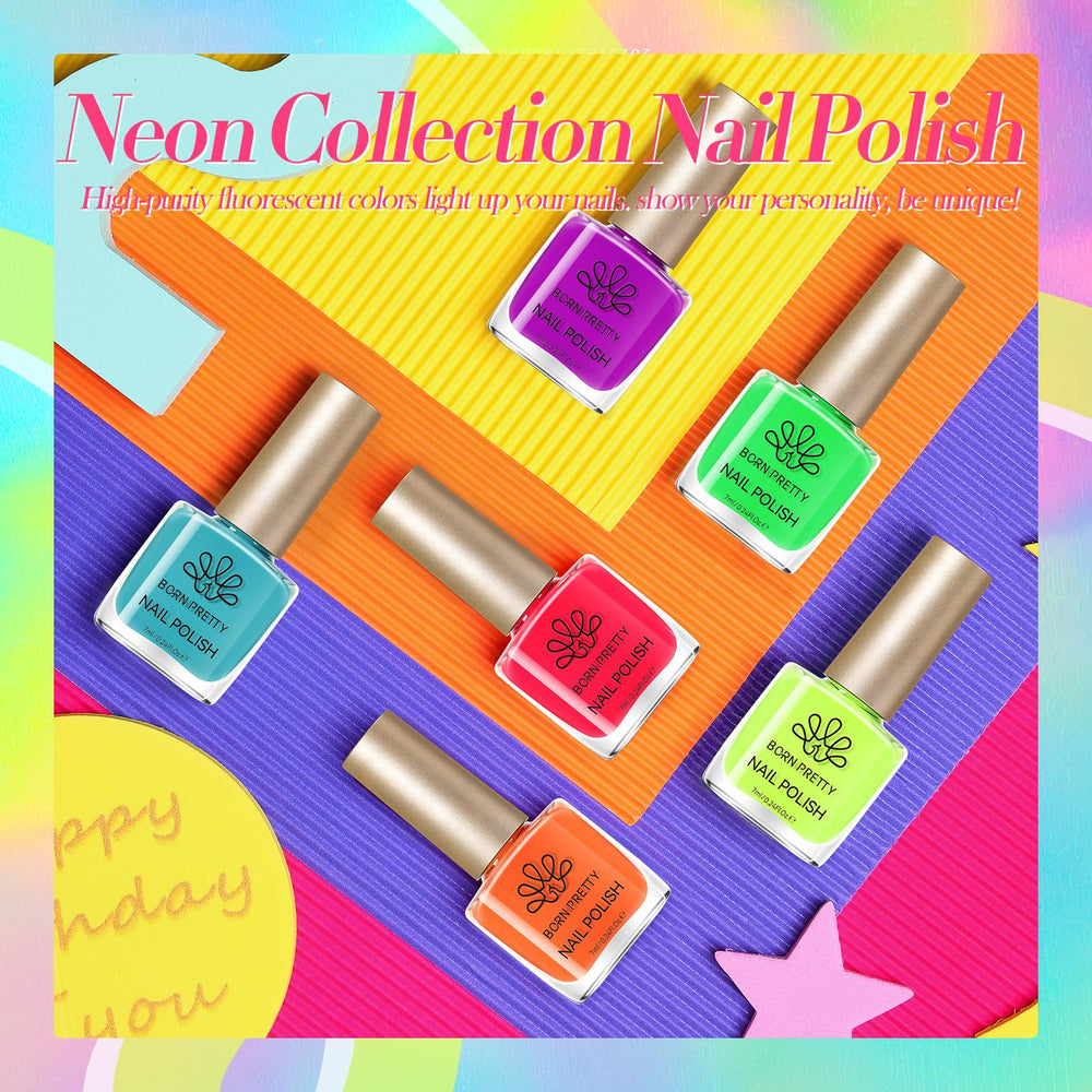 Born Pretty polish size comparison in hand showing travel-friendly mini bottles benefit
