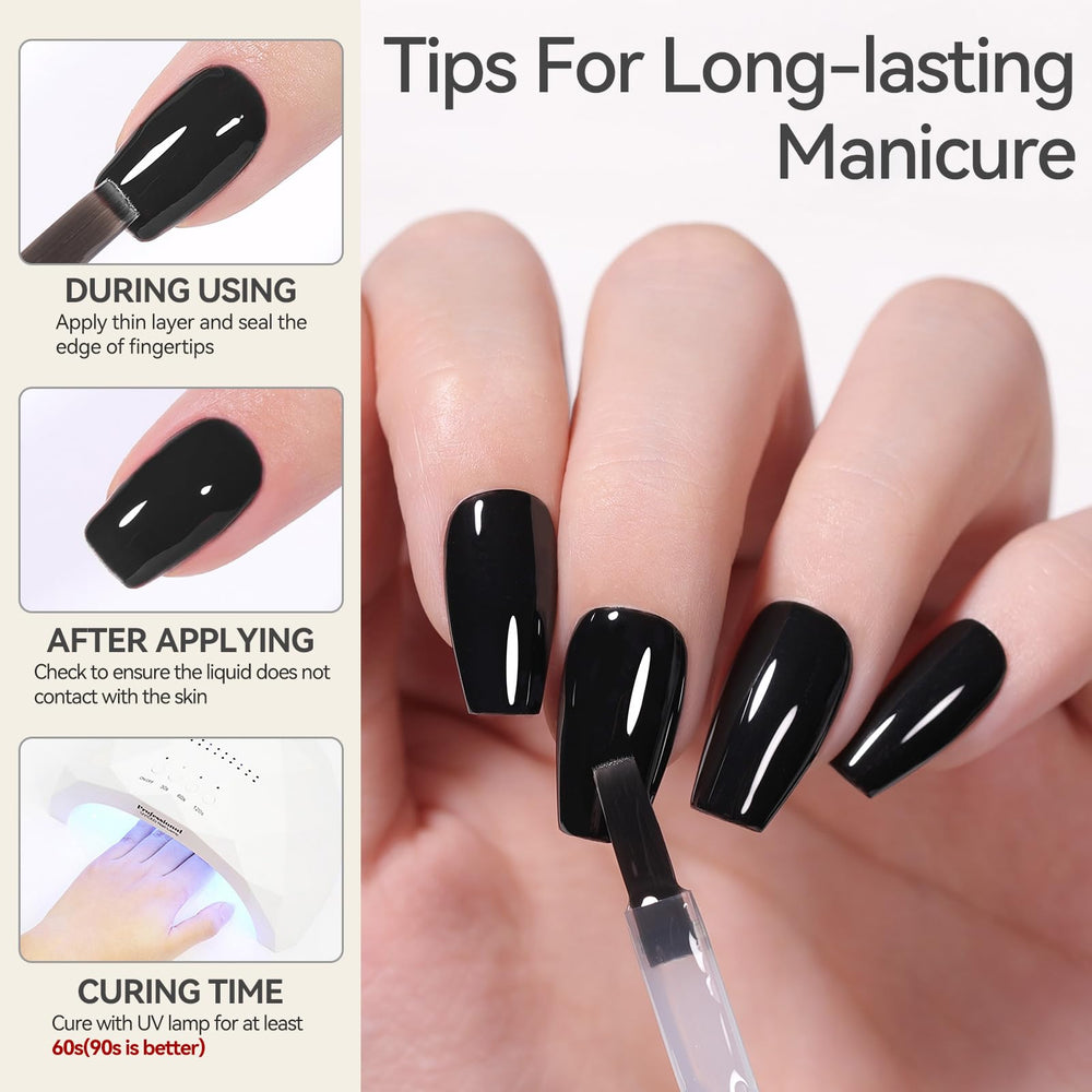 Born Pretty size scale with hand showing 15ml bottle portability benefit