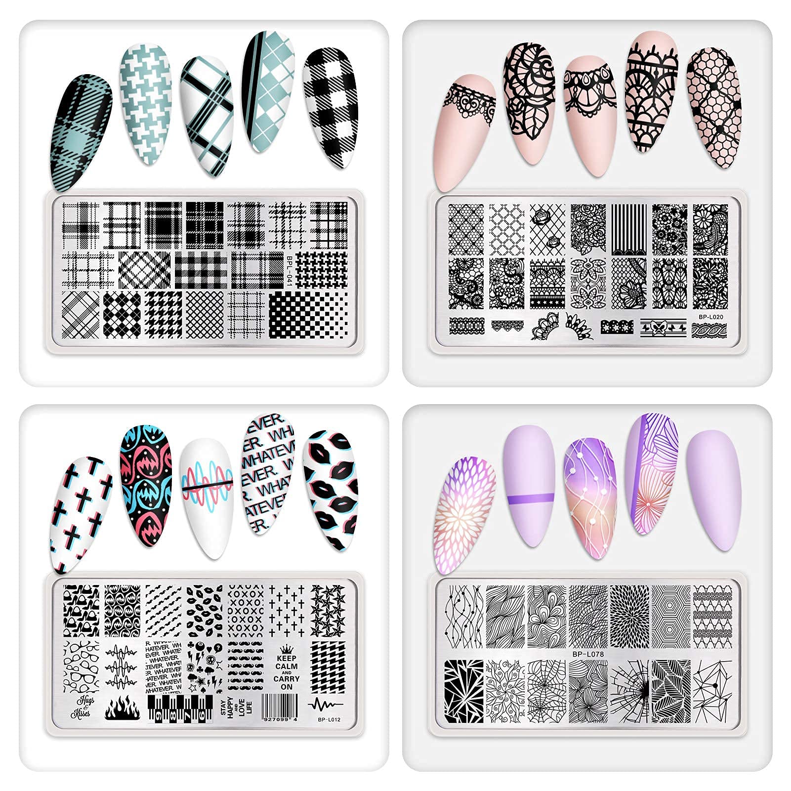 Born Pretty stamping in action with stamper demonstrating quick application benefit