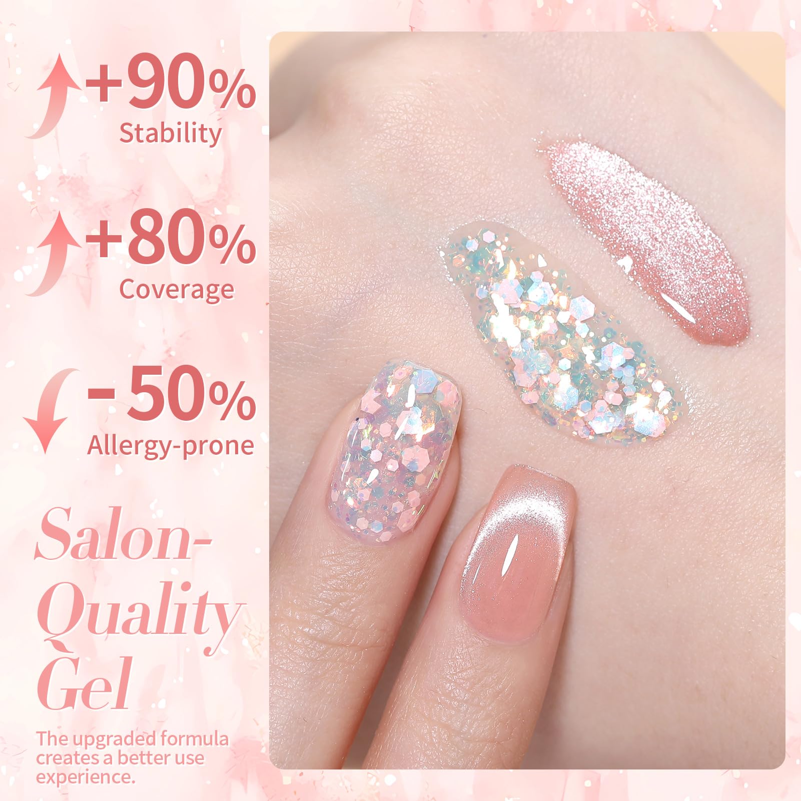 Born Pretty swatch nail wheel displaying color shift and design inspiration benefit