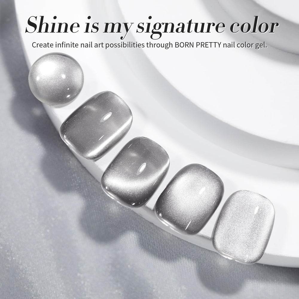 Born Pretty swatch on false tip showing true color payoff and pigmentation benefit