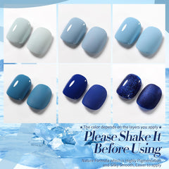 Born Pretty swatches on fingertips showing wearable manicure inspiration