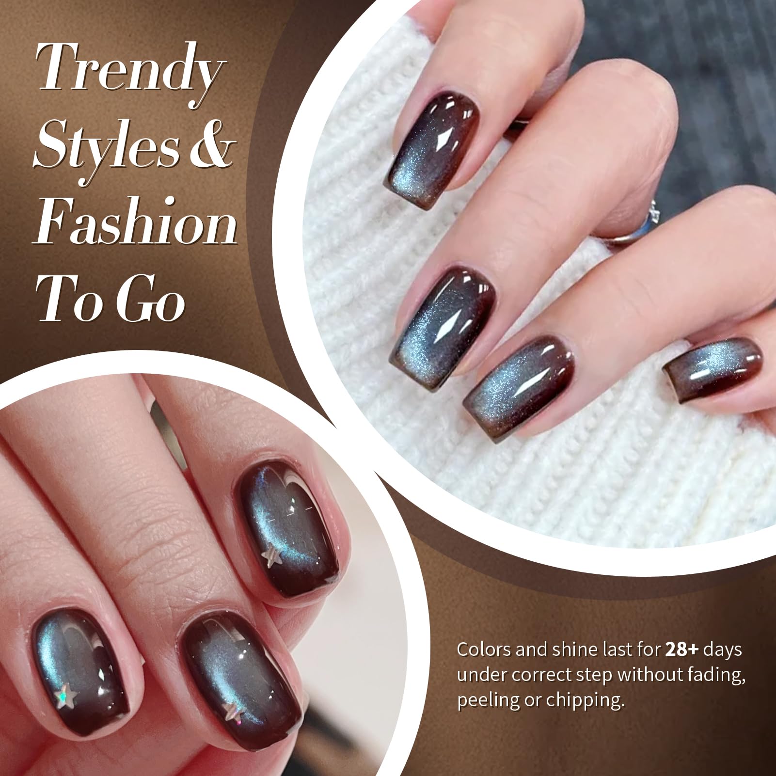 born pretty nail wheel swatches showing color depth and glitter variation