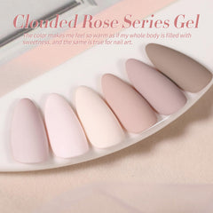 Born Pretty close-up of cured gel texture showing high-gloss finish benefit salon shine