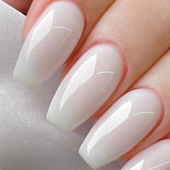 Born Pretty gel texture close-up demonstrating translucent milky consistency