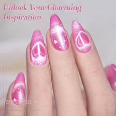 Born Pretty texture detail highlighting silky ceramic-like gloss for salon shine