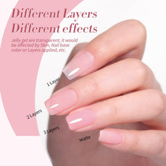 Born Pretty glossy finish close-up revealing glass-like shine advantage