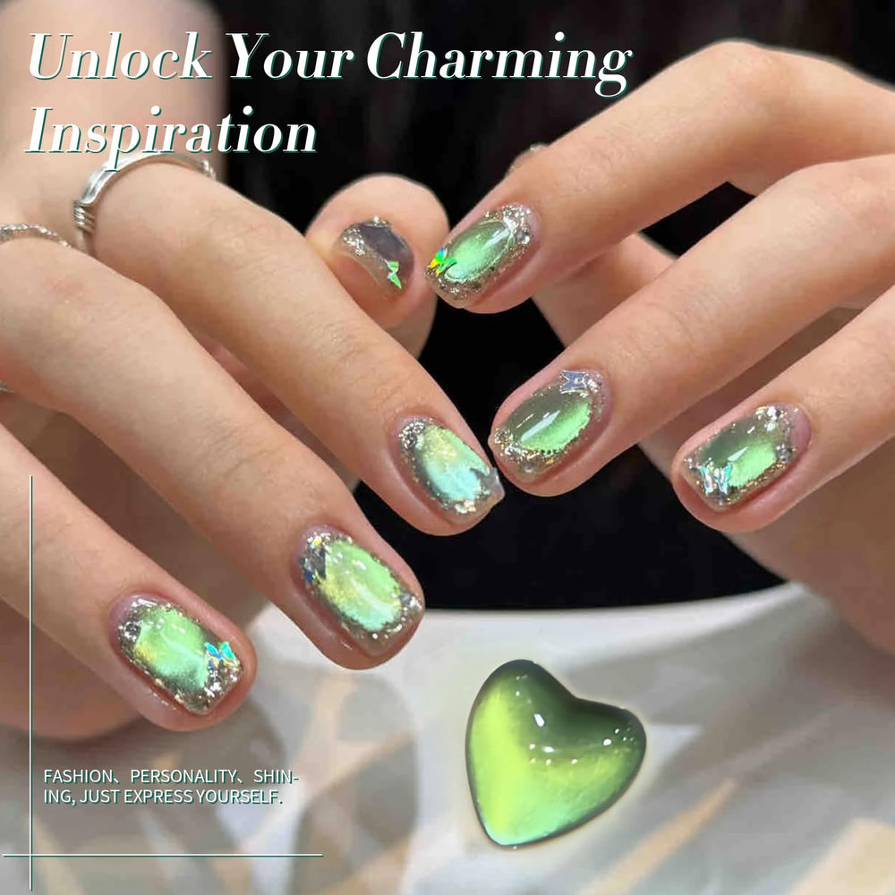 Born Pretty gel texture with high-gloss sheen demonstrating mirrorlike finish