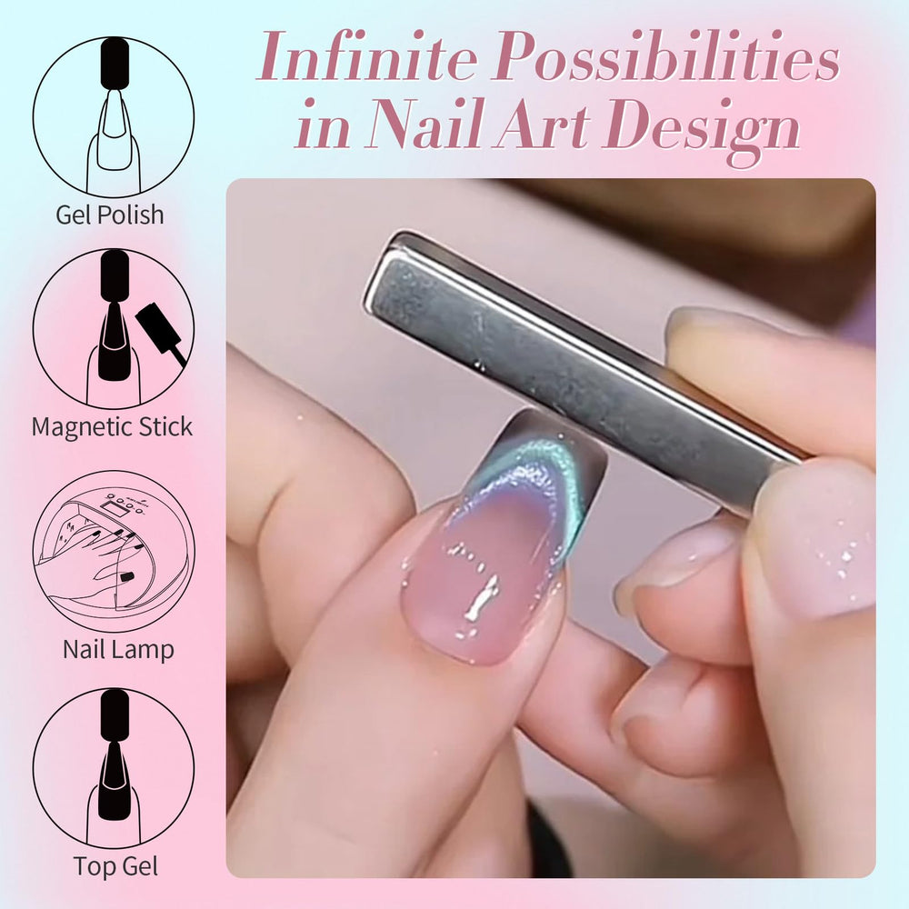 BORN PRETTY pigment close-up revealing reflective particles for intense shimmer