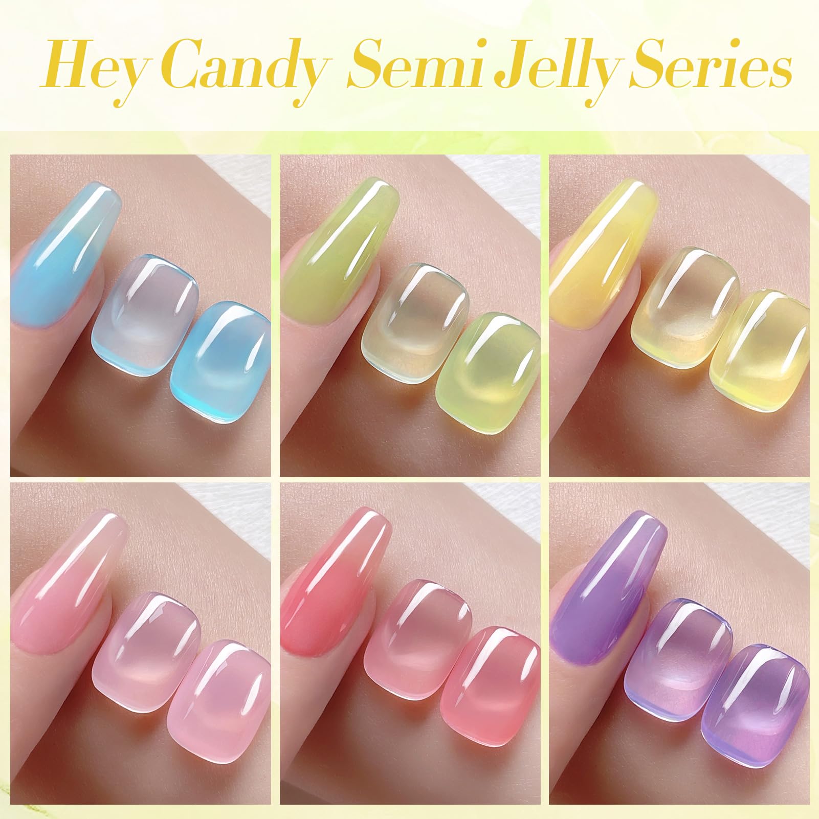 Born Pretty cured nails under lamp with top coat shine, showing long-lasting glossy benefit