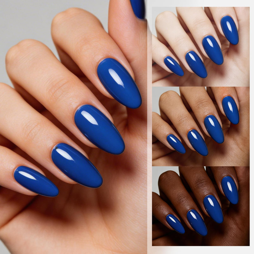 Born Pretty white and red contrast nails demonstrating crisp coverage