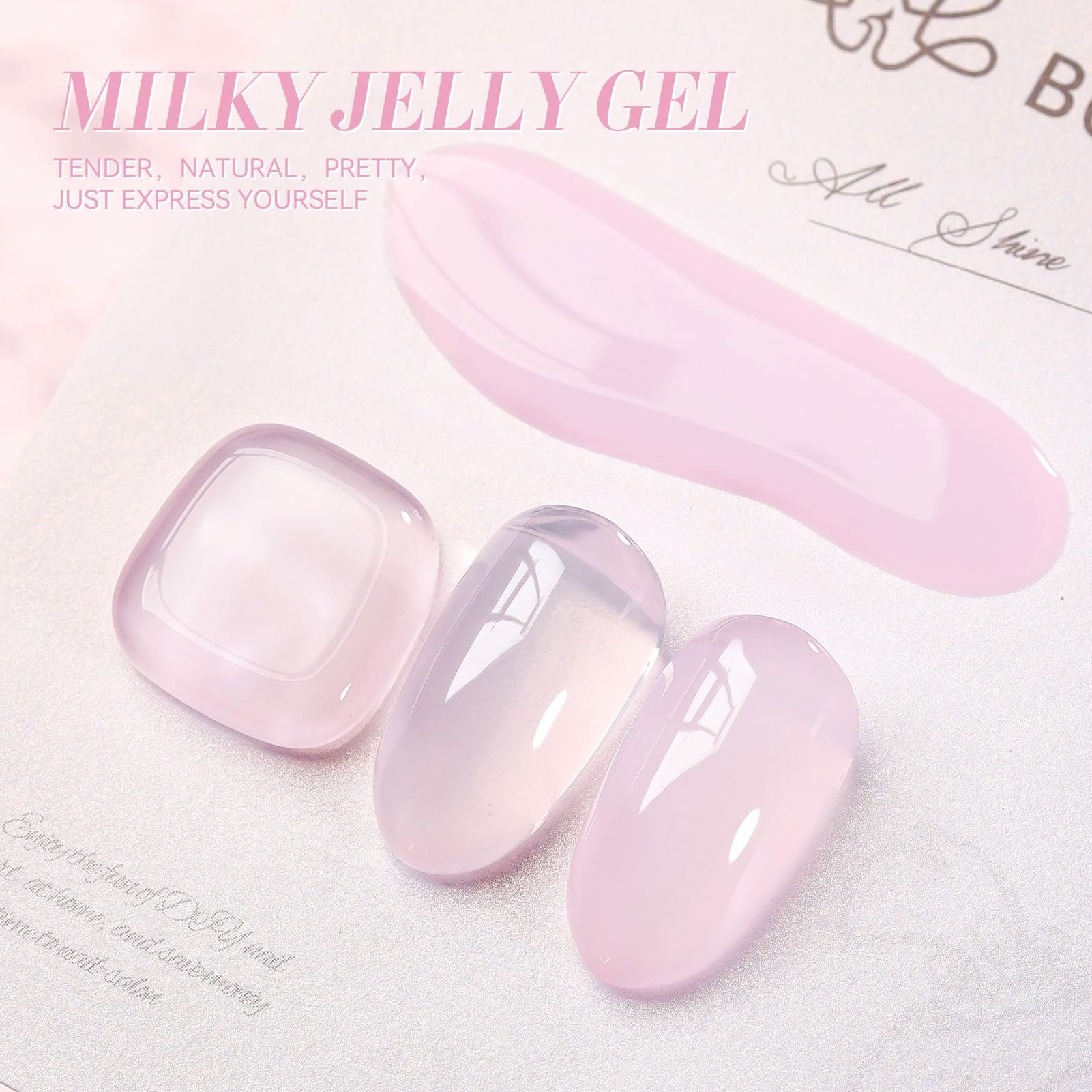 Born Pretty layered glitter overlay on nails showing compatible nail art depth and shine