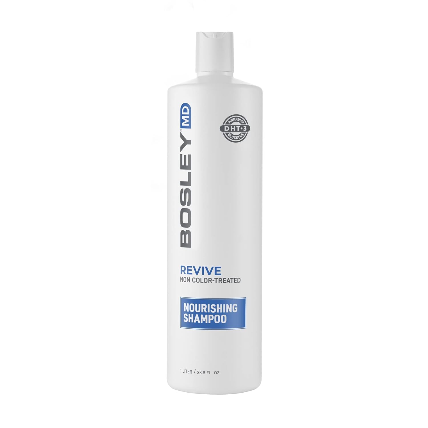 BosleyMD BosRevive front bottle showing professional-strength size and clean design