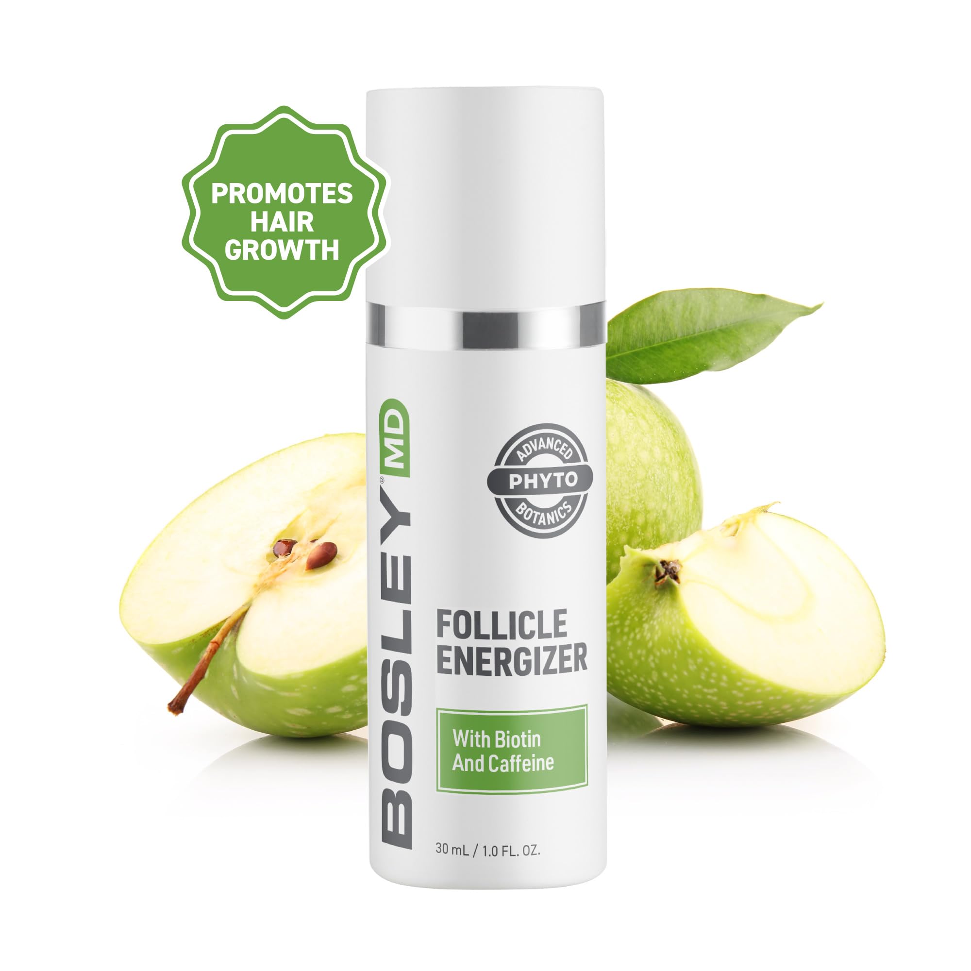 BosleyMD dropper close-up dispensing precise serum for targeted application
