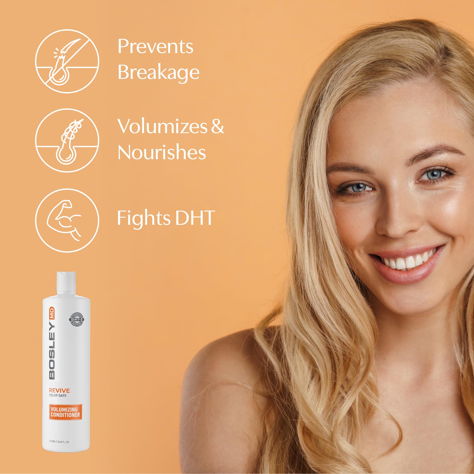 BosRevive pump and label close-up highlights directions and ingredient callouts