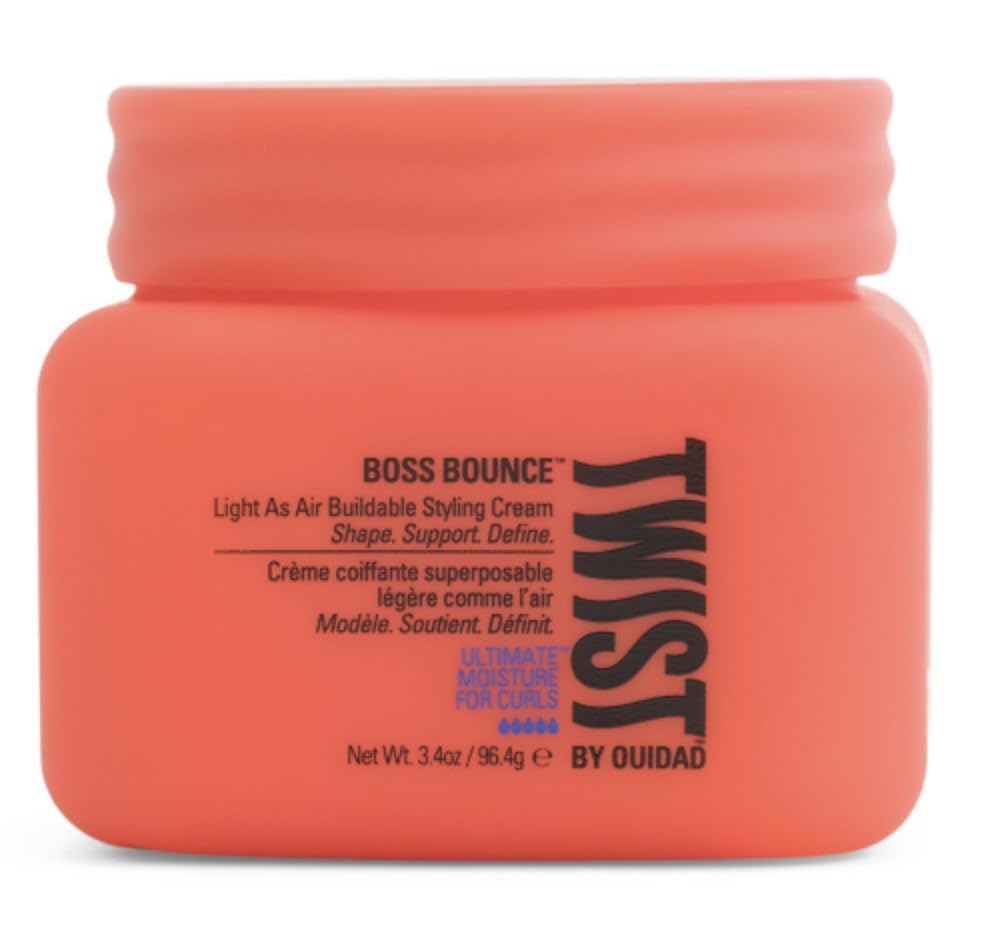 Boss Bounce front jar showing label and size, highlights lightweight hydration