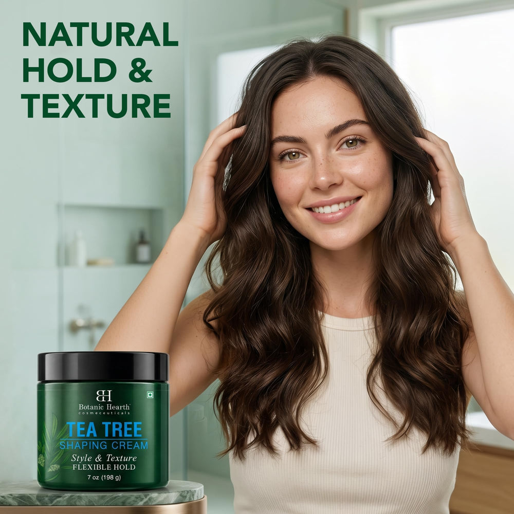 Botanic Hearth cream on hands showing easy application and lightweight feel