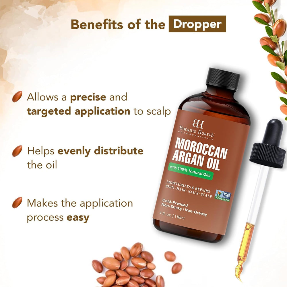Botanic Hearth applied to damp hair demonstrating reduced frizz benefit