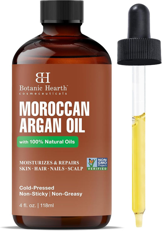 Botanic Hearth bottle front view showing clean packaging and size benefit