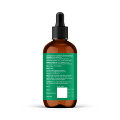 Botanic Hearth label close-up highlighting natural ingredients and benefits