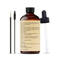 Botanic Hearth dropper dispensing castor oil, precise controlled application benefit