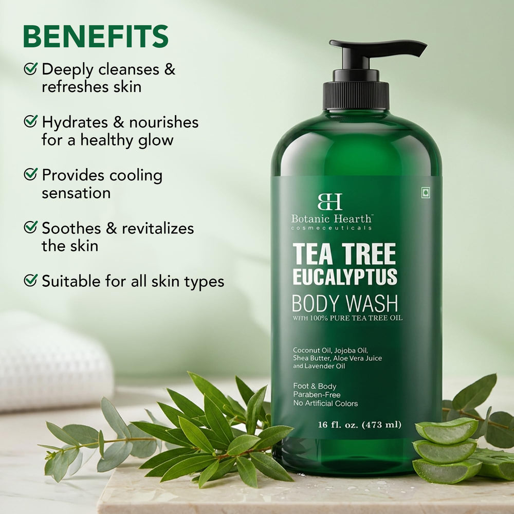Botanic Hearth eucalyptus foam texture demonstrating gentle lather